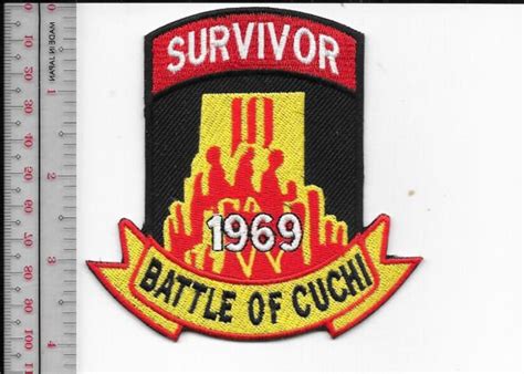 Army Vietnam 25th Infantry Division Battle Of Cu Chi Survivor Etsy