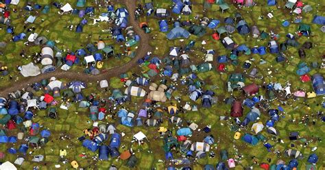 What Happens To All The Tents Left Behind At Glastonbury Festival Somerset Live