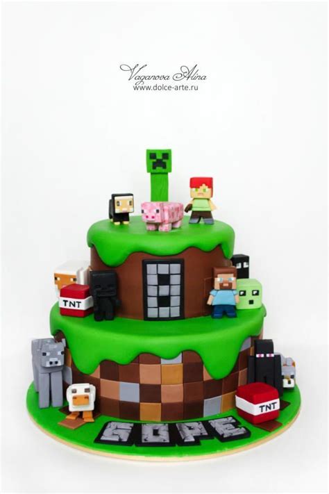 See more ideas about minecraft cake, minecraft, cake. Minecraft cake - Cake by Alina Vaganova | Minecraft torte ...