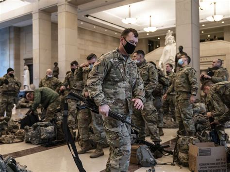 About 20000 National Guard Members To Deploy For Inauguration