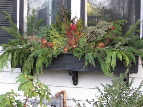 80 Winter Garden Decoration Ideas Home To Z Christmas Window Boxes