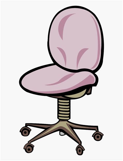 Office Chair Table Stool Clip Art Rolly Chair Clip Art Hd Png Download Kindpng