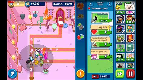 Completing Impoppable Mode On All Levels In Bloons Adventure Time Td
