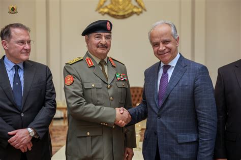 Field Marshal Haftar, Italian Interior Minister Piantedosi hold talks