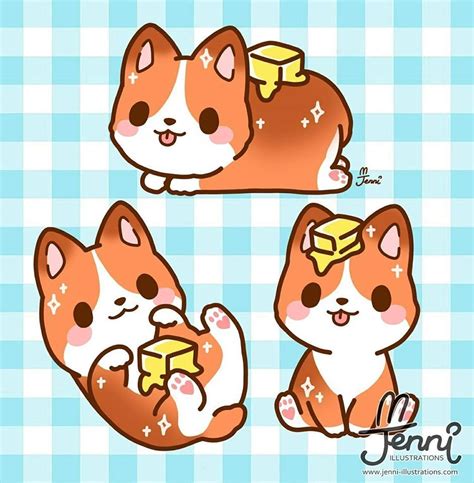 Pin By Skechy On Kawaii Cute Kawaii Animals Cute Doodles Cute