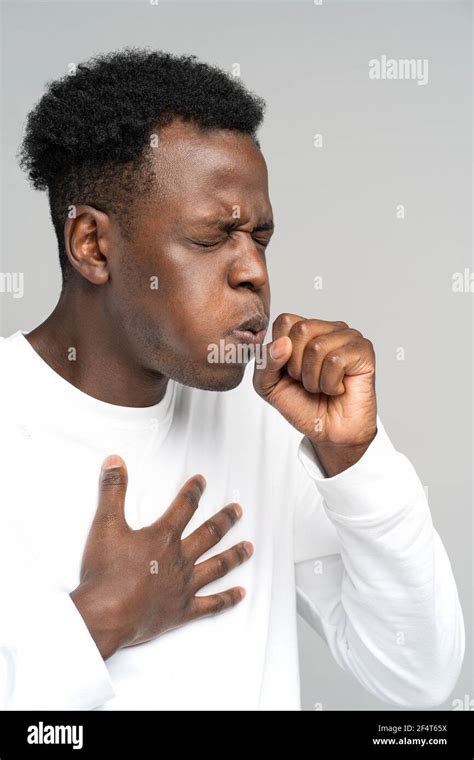 Person With Tuberculosis Coughing