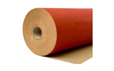 500mm X 120m Red Paper Roll Wrapping Paper Made In The Uk