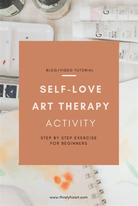 Self Love Art Therapy Activity Art Therapy Activities Art Therapy
