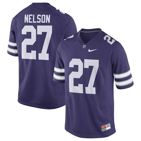 Nike Jordy Nelson Kansas State Wildcats Purple Alumni Football Jersey