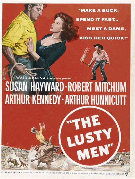 Collectibles Art And Collectibles Memorabilia The Lusty Men 1959 Western