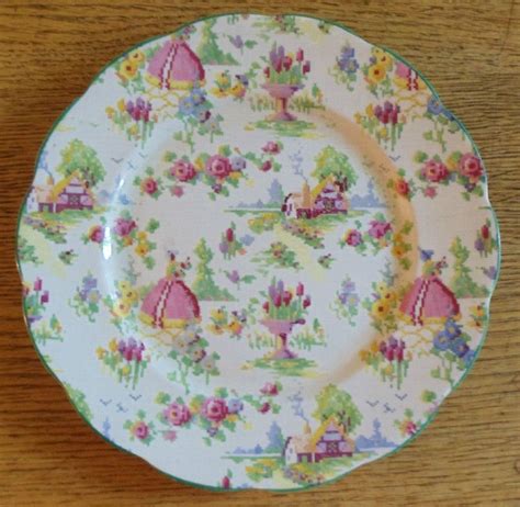 Chintz China Plates Chintz Vintage China Mosaics Cup And Saucer