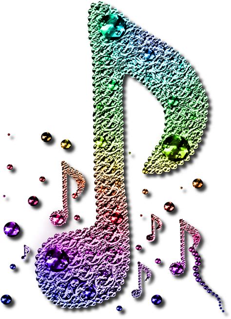 Music Notes Clipart Colourful Pencil And In Color Music Coloured