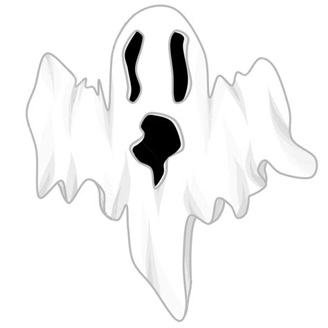 Elementos De Halloween Aterrador Fantasma Blanco Casper Png Víspera