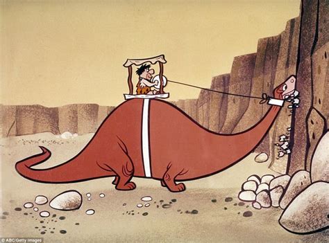 Flintstones Fred Working That Dino Fondo De Pantalla De Dibujos