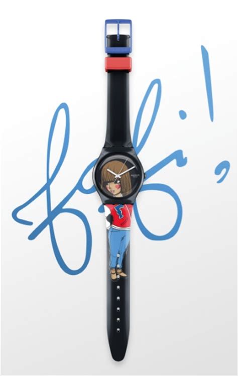 Swatch Originals Teams Up With French Artist Fafi For Limited Edition