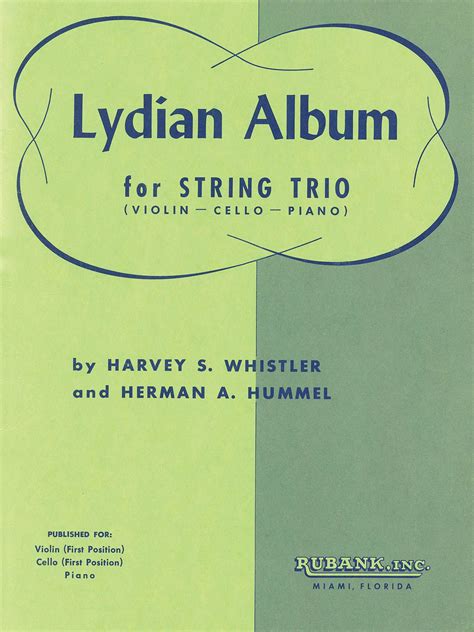 Lydian Album Ensemble Noten