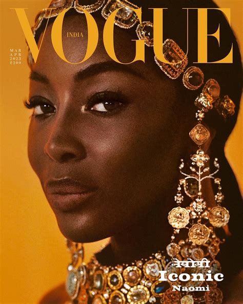 Naomi Campbell Vogue India March 2023 Cover