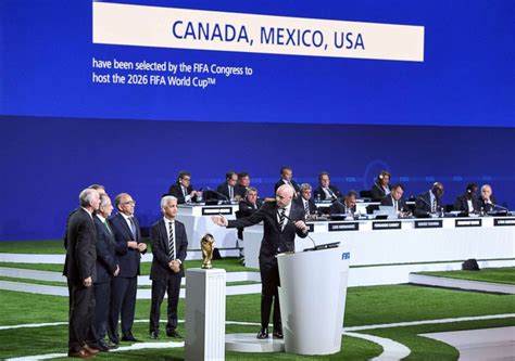 Us To Co Host 2026 Soccer World Cup With Canada And Mexico Abc News