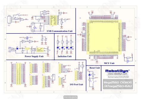 Arduino Mega 2560 Pro Mini Schematic