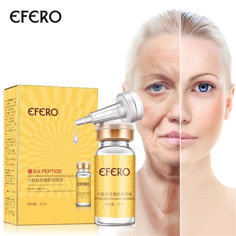 Efero Argireline Six Peptides Face Serum Anti Wrinkle Aging Hyaluronic Essence Whitening