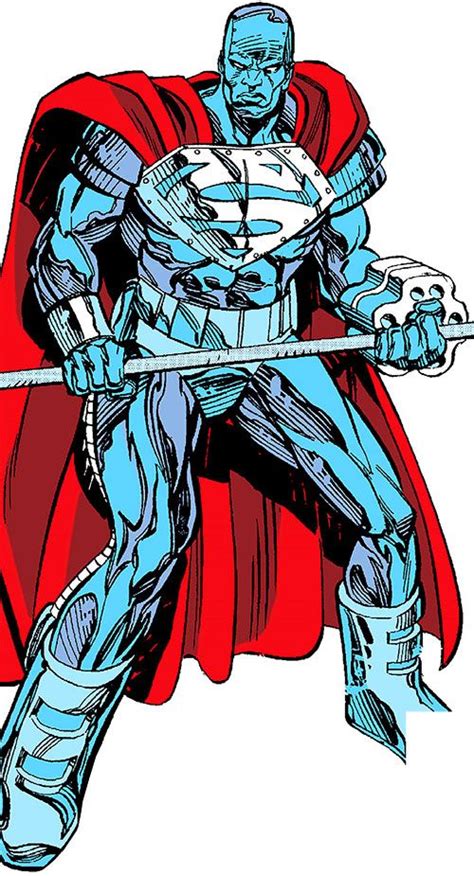 Steel Man Of Steel Dc Comics John Henry Irons Steel Dc Comics