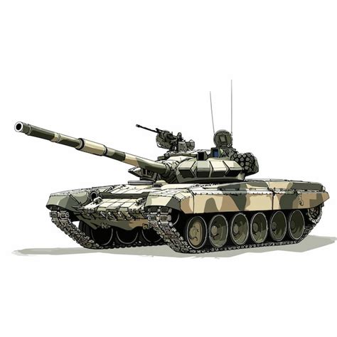 Premium Vector Tankoftherussianarmyvectorillustration
