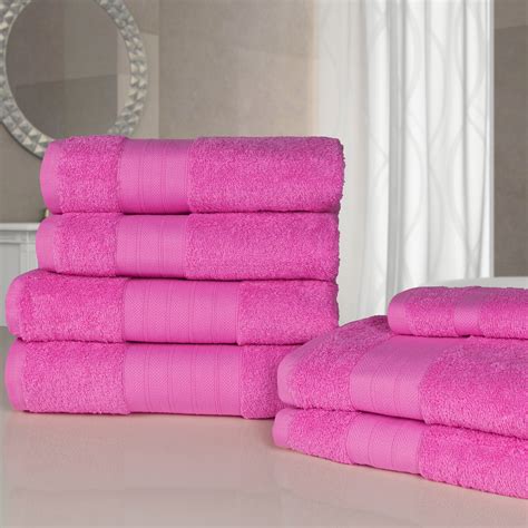 Luxury Soft Hand Bath Face 7 Piece Bathroom Towel Bale Set 100