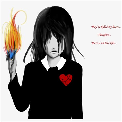 Broken Hearted Aesthetic Sad Anime Girl Gif - Gambarku