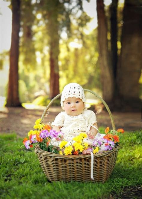 Baby Fotoshooting-Ideen für zu Hause