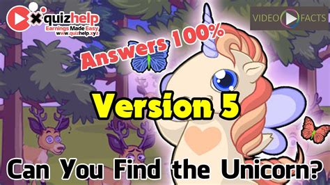 Can You Find The Unicorn Quiz Answers Season 5 100 Earn 20 Rbx
