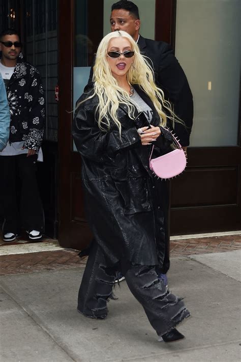 Christina Aguilera New York City June 22 2023 Star Style