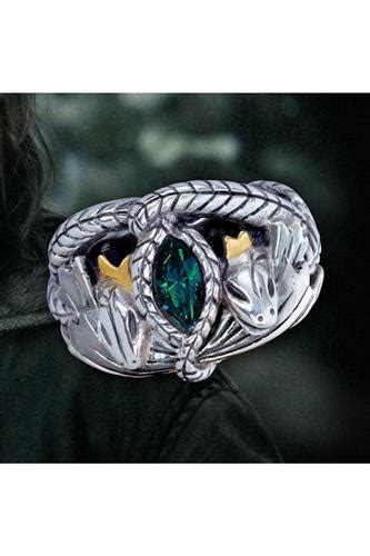 The Aragorn Ring Barahir Sterling Silver The Lord Of The Rings