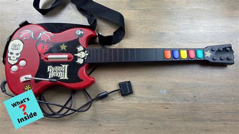 What’s Inside Of A Guitar Hero Guitar Youtube