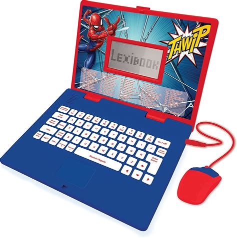 Lexibook Jc598spi2 Spider Man Educational And Bilingual Laptop Spanish