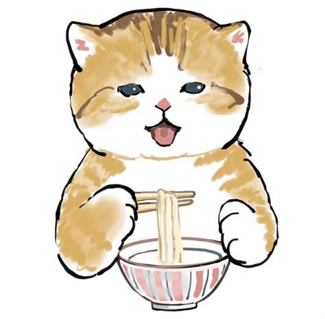 Пин от пользователя Karen Dao на доске Cat Stuff Иллюстрации кошек