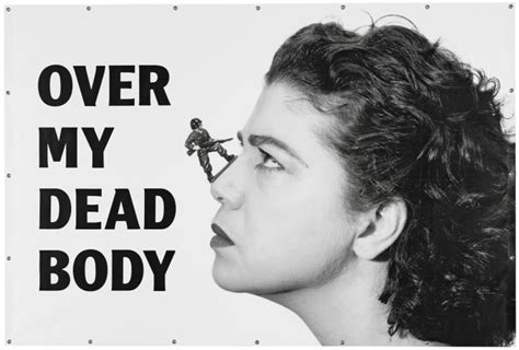 Mona Hatoum Over My Dead Body 1988