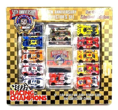 Racing Champions Nascar 50th Anniversary Collectors Set 1 For Sale