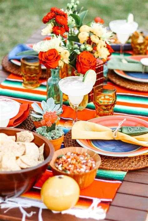 Mexican Party Ideas And Fiesta Themed Tablescape Celebrations At Home