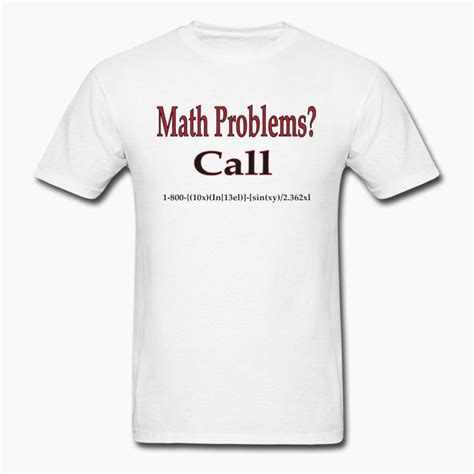 math problems funny tee men s t shirt shirt designs for men mens tshirts custom t shirt