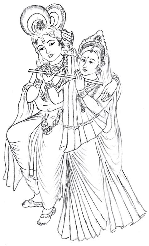 colouring pages for indian girls with divya - Google Search | Outline drawings, Colouring pages