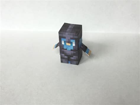 Mini Minecraft Papercraft Armor Minecraft Papercraft Mini Artesanato