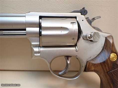 Taurus Model 66 357 Magnum 6 Barrel Stainless Steel 6 Shot Revolver Wbox Papers Sold