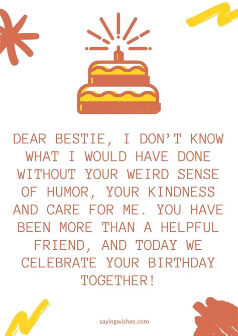 Best Birthday Messages For Bestie Birthday Message For Best Friend Bff