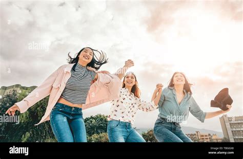 Japanese Teenagers Having Fun Hi Res Stock Photography And Images Alamy