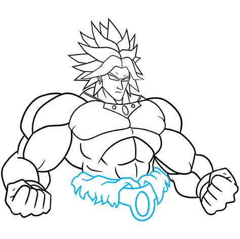 How To Draw Broly Really Easy Drawing Tutorial