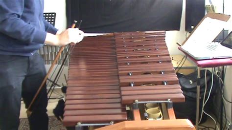 Marimba Played With Bow Youtube