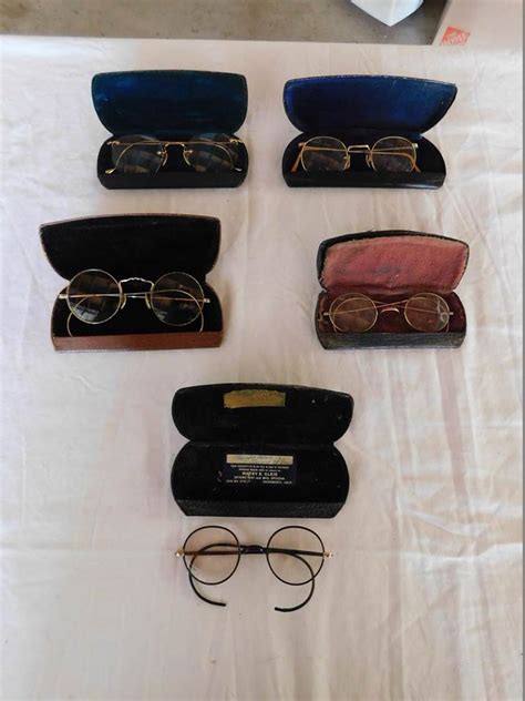lot 27 antique eyeglasses sac valley auctions