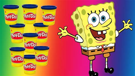 Spongebob Squarepants Play Doh Playdough Toys Peppa Pig Pocoyo Toys