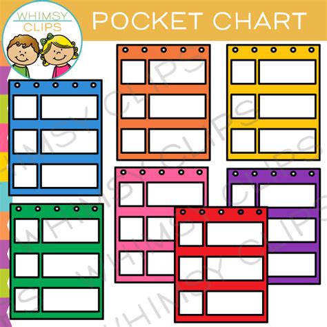 Pocket Chart Clip Art Images And Illustrations Whimsy Clips