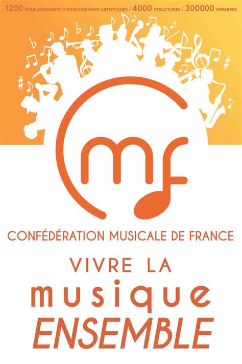 Logos And Affiche Cmf ConfÉdÉration Musicale De France